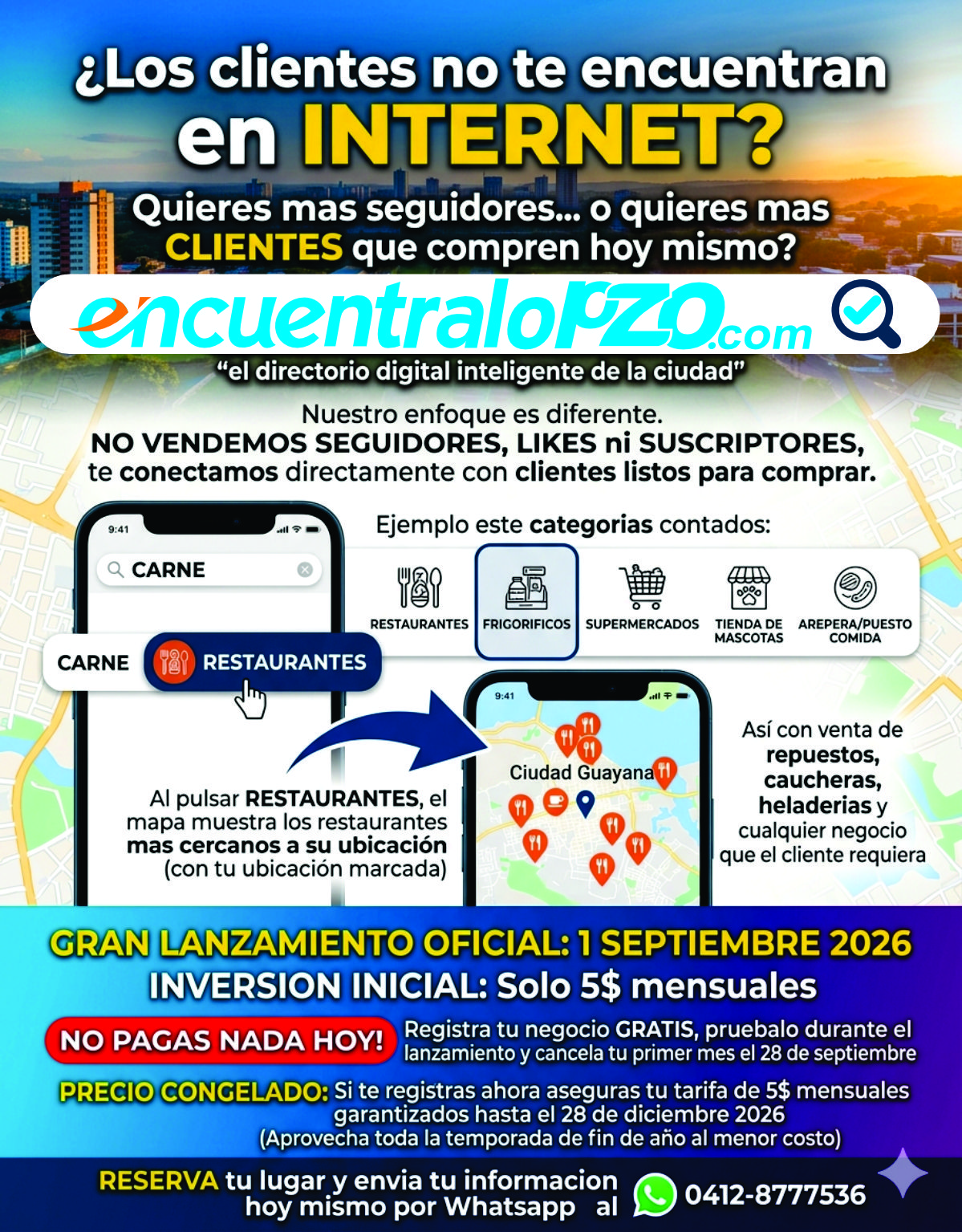 Publicidad para negocios